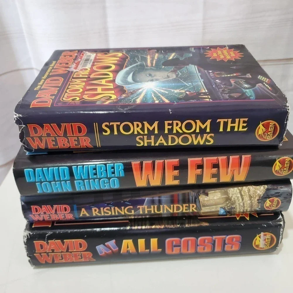 David Weber Classic 4 Book Science Fiction Bundle Novel Vintage Set